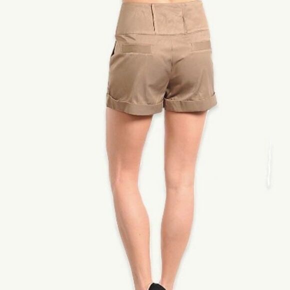 *Clearance* NaRanka Tan Shorts - Picture 2 of 2